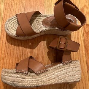 3 for $15 🩵 Sole Society Tan Platforms